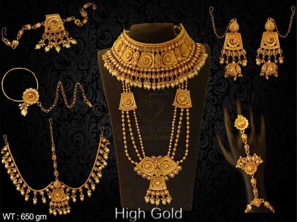 Antique Heavy Bridal Set